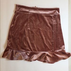 Forever 21 skirt pinkish mauve color size small